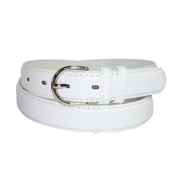 3559 Women's Leather 1 1/8 Inch Dress Belt, 2xl, White